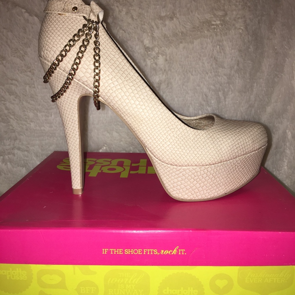 Stone Snake Charlotte Russe Heel